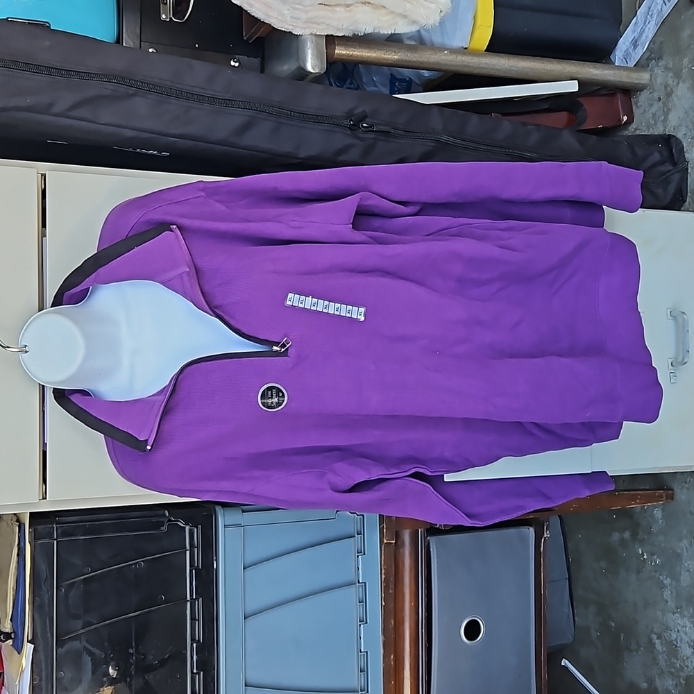Purple pull over